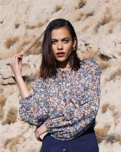 Blouse Cherazad Noir | Blouses & Chemises Grace & Mila Femme