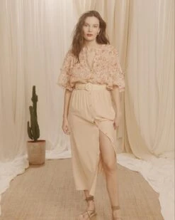 Blouse Clarisse Beige | Blouses & Chemises Grace & Mila Femme -Vêtements Femme Soldes blouse clarisse beige blouses chemises grace mila femme 4