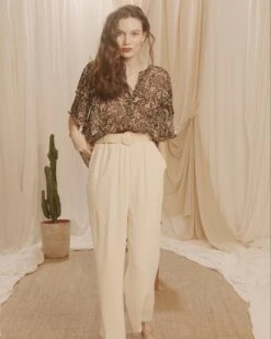 Blouse Clarisse Noir | Blouses & Chemises Grace & Mila Femme -Vêtements Femme Soldes blouse clarisse noir blouses chemises grace mila femme 4