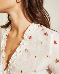 Blouse Colibri Ecru | Blouses & Chemises Grace & Mila Femme -Vêtements Femme Soldes blouse colibri ecru blouses chemises grace mila femme 4