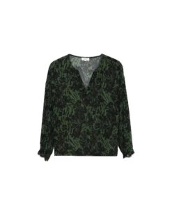 Blouse Danae Kaki | Blouses & Chemises Grace & Mila Femme -Vêtements Femme Soldes blouse danae kaki blouses chemises grace mila femme 4