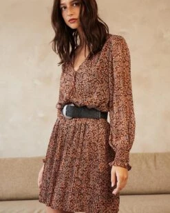 Blouse Darel Chocolat | Blouses & Chemises Grace & Mila Femme
