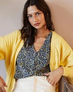 Blouse Darel Marine | Blouses & Chemises Grace & Mila Femme