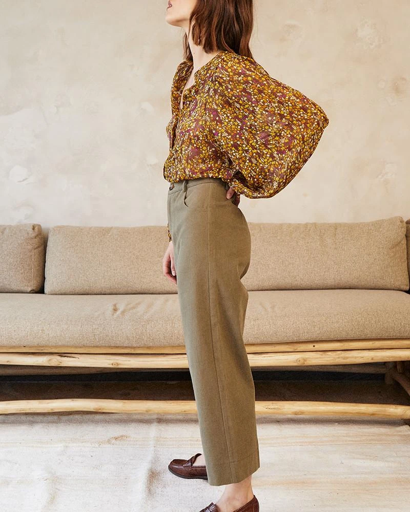 Blouse Deloras Kaki | Blouses & Chemises Grace & Mila Femme 4 Blouse Deloras Kaki | Blouses & Chemises Grace & Mila Femme – Image 2