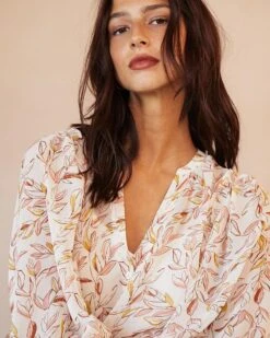 Blouse Diega Ecru | Blouses & Chemises Grace & Mila Femme -Vêtements Femme Soldes blouse diega ecru blouses chemises grace mila femme 3