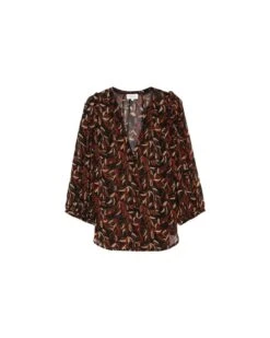 Blouse Diega Noir | Blouses & Chemises Grace & Mila Femme -Vêtements Femme Soldes blouse diega noir blouses chemises grace mila femme 6