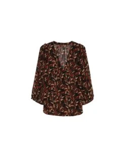 Blouse Diega Noir | Blouses & Chemises Grace & Mila Femme -Vêtements Femme Soldes blouse diega noir blouses chemises grace mila femme 7