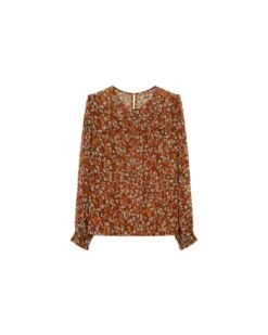 Blouse Donatella Chocolat | Blouses & Chemises Grace & Mila Femme -Vêtements Femme Soldes blouse donatella chocolat blouses chemises grace mila femme 6
