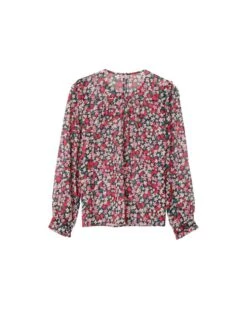 Blouse Donatella Noir | Blouses & Chemises Grace & Mila Femme -Vêtements Femme Soldes blouse donatella noir blouses chemises grace mila femme 6