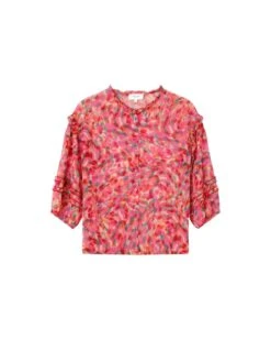 Blouse Dyptique Rose | Blouses & Chemises Grace & Mila Femme -Vêtements Femme Soldes blouse dyptique rose blouses chemises grace mila femme 6