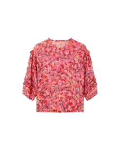 Blouse Dyptique Rose | Blouses & Chemises Grace & Mila Femme -Vêtements Femme Soldes blouse dyptique rose blouses chemises grace mila femme 7
