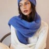Écharpe Dalma Bleu | Accessoires Grace & Mila Femme