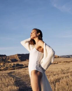 Cardigan Cafe Ecru | Pulls & Cardigans Grace & Mila Femme -Vêtements Femme Soldes cardigan cafe ecru pulls cardigans grace mila femme 3