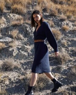 Cardigan Cafe Marine | Pulls & Cardigans Grace & Mila Femme -Vêtements Femme Soldes cardigan cafe marine pulls cardigans grace mila femme 2