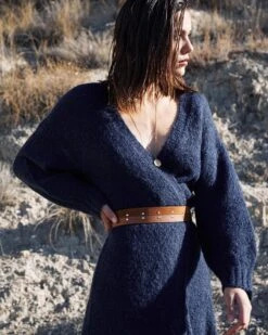 Cardigan Cafe Marine | Pulls & Cardigans Grace & Mila Femme -Vêtements Femme Soldes cardigan cafe marine pulls cardigans grace mila femme 3