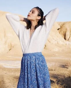 Cardigan Calisson Ecru | Pulls & Cardigans Grace & Mila Femme -Vêtements Femme Soldes cardigan calisson ecru pulls cardigans grace mila femme 3