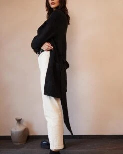 Cardigan Dakar Noir | Pulls & Cardigans Grace & Mila Femme -Vêtements Femme Soldes cardigan dakar noir pulls cardigans grace mila femme 2