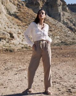 Chemise Cathy Ecru | Blouses & Chemises Grace & Mila Femme -Vêtements Femme Soldes chemise cathy ecru blouses chemises grace mila femme 2