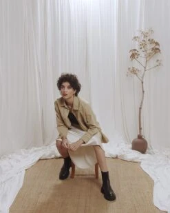 Chemise Chelsea Beige | Blouses & Chemises Grace & Mila Femme -Vêtements Femme Soldes chemise chelsea beige blouses chemises grace mila femme 2