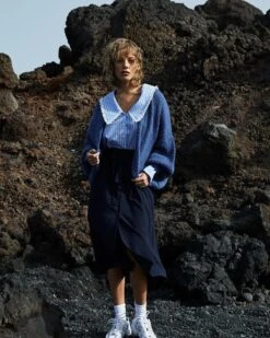 Chemise Darling Bleu | Blouses & Chemises Grace & Mila Femme -Vêtements Femme Soldes chemise darling bleu blouses chemises grace mila femme 2