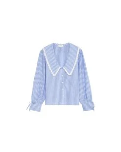 Chemise Darling Bleu | Blouses & Chemises Grace & Mila Femme -Vêtements Femme Soldes chemise darling bleu blouses chemises grace mila femme 5