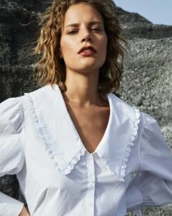 Chemise Darling Ecru | Blouses & Chemises Grace & Mila Femme -Vêtements Femme Soldes chemise darling ecru blouses chemises grace mila femme 3