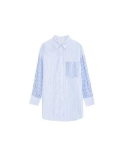 Chemise Demy Bleu | Blouses & Chemises Grace & Mila Femme -Vêtements Femme Soldes chemise demy bleu blouses chemises grace mila femme 3
