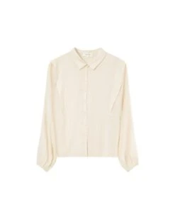 Chemise Douceur Ecru | Blouses & Chemises Grace & Mila Femme -Vêtements Femme Soldes chemise douceur ecru blouses chemises grace mila femme 7