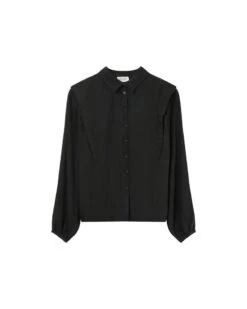 Chemise Douceur Noir | Blouses & Chemises Grace & Mila Femme -Vêtements Femme Soldes chemise douceur noir blouses chemises grace mila femme 5