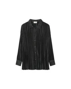 Chemise Duchesse Noir | Blouses & Chemises Grace & Mila Femme -Vêtements Femme Soldes chemise duchesse noir blouses chemises grace mila femme 5