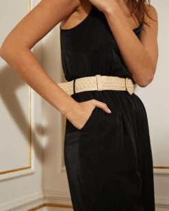 Combinaison Clodette Noir | Pantalons Grace & Mila Femme -Vêtements Femme Soldes combinaison clodette noir pantalons grace mila femme 4