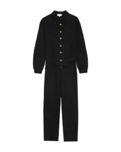 Combinaison Dauphine Noir | Pantalons Grace & Mila Femme 12 Combinaison Dauphine Noir | Pantalons Grace & Mila Femme -Vêtements Femme Soldes combinaison dauphine noir pantalons grace mila femme 5