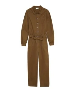 Combinaison Dauphine Taupe | Pantalons Grace & Mila Femme -Vêtements Femme Soldes combinaison dauphine taupe pantalons grace mila femme 5