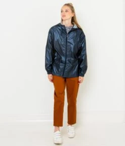 Coupe-vent Métallisé Femme Dark Navy | Manteaux,Doudounes Camaieu Femme -Vêtements Femme Soldes coupe vent mc3a9tallisc3a9 femme dark navy manteauxdoudounes camaieu femme 4