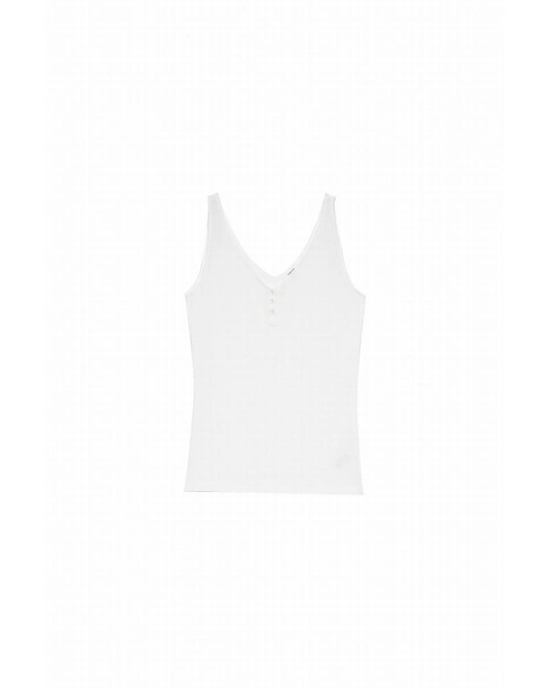 Debardeur Celim Ecru | Tops & Tee-shirts Grace & Mila Femme 4 Debardeur Celim Ecru | Tops & Tee-shirts Grace & Mila Femme – Image 2