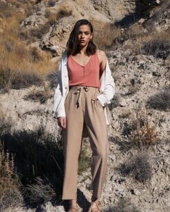 Debardeur Celim Marsala | Tops & Tee-shirts Grace & Mila Femme -Vêtements Femme Soldes debardeur celim marsala tops tee shirts grace mila femme 3