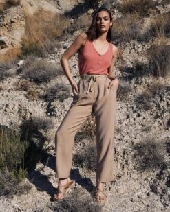 Debardeur Celim Marsala | Tops & Tee-shirts Grace & Mila Femme -Vêtements Femme Soldes debardeur celim marsala tops tee shirts grace mila femme 4