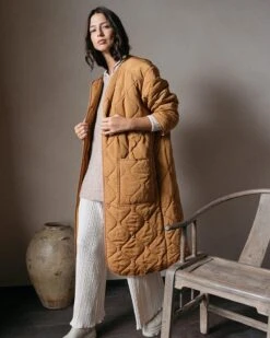 Doudoune Dilan Camel | Vestes & Manteaux Grace & Mila Femme