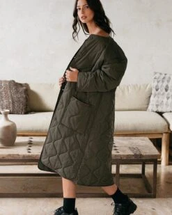 Doudoune Dilan Kaki | Vestes & Manteaux Grace & Mila Femme -Vêtements Femme Soldes doudoune dilan kaki vestes manteaux grace mila femme 4