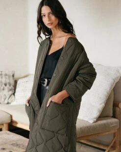 Doudoune Dilan Kaki | Vestes & Manteaux Grace & Mila Femme -Vêtements Femme Soldes doudoune dilan kaki vestes manteaux grace mila femme 5