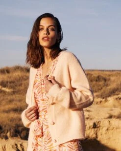Gilet Camelia Beige | Pulls & Cardigans Grace & Mila Femme