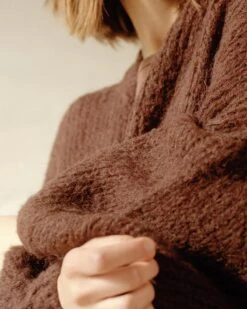 Gilet Daddy Chocolat | Pulls & Cardigans Grace & Mila Femme -Vêtements Femme Soldes gilet daddy chocolat pulls cardigans grace mila femme 3