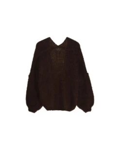 Gilet Daddy Chocolat | Pulls & Cardigans Grace & Mila Femme -Vêtements Femme Soldes gilet daddy chocolat pulls cardigans grace mila femme 5