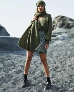 Gilet Dalida Kaki | Pulls & Cardigans Grace & Mila Femme -Vêtements Femme Soldes gilet dalida kaki pulls cardigans grace mila femme 4