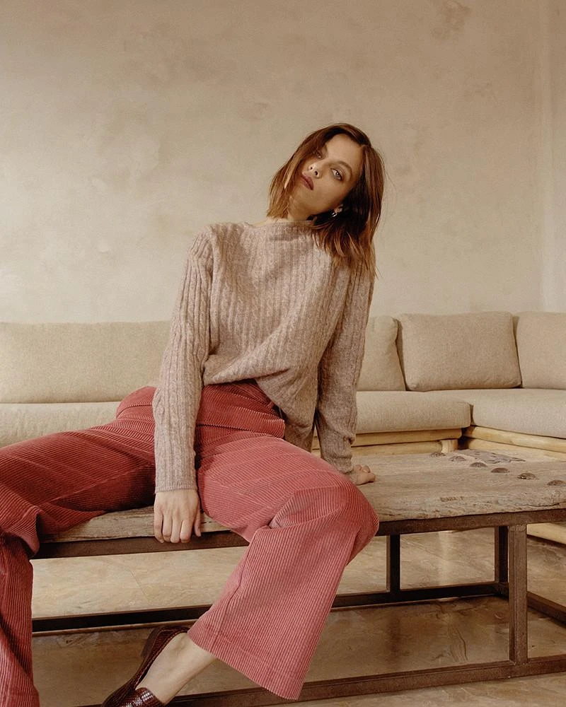 Gilet Damas Taupe | Pulls & Cardigans Grace & Mila Femme 5 Gilet Damas Taupe | Pulls & Cardigans Grace & Mila Femme – Image 3