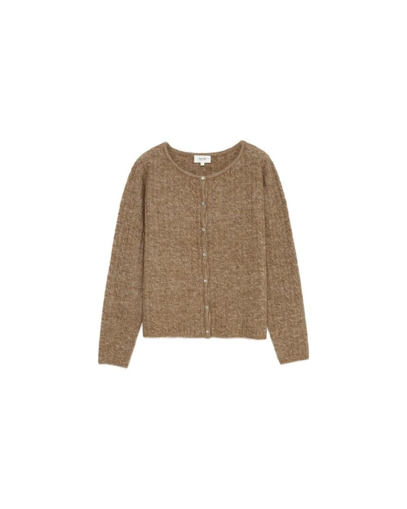 Gilet Damas Taupe | Pulls & Cardigans Grace & Mila Femme 7 Gilet Damas Taupe | Pulls & Cardigans Grace & Mila Femme – Image 5