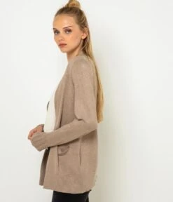 Gilet Ouvert Poches Femme Cobblestone | Pull, Gilets Camaieu Femme -Vêtements Femme Soldes gilet ouvert poches femme cobblestone pull gilets camaieu femme 5