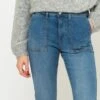 Jean Bootcut Femme Coton Bio Et Waterless Process Stone | Jeans Camaieu Femme -Vêtements Femme Soldes jean bootcut femme coton bio et waterless process stone jeans camaieu femme 1