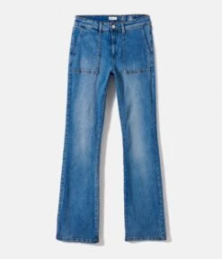 Jean Bootcut Femme Coton Bio Et Waterless Process Stone | Jeans Camaieu Femme -Vêtements Femme Soldes jean bootcut femme coton bio et waterless process stone jeans camaieu femme 7