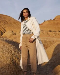 Jean Chris Beige | Pantalons Grace & Mila Femme 7 Jean Chris Beige | Pantalons Grace & Mila Femme -Vêtements Femme Soldes jean chris beige pantalons grace mila femme 2